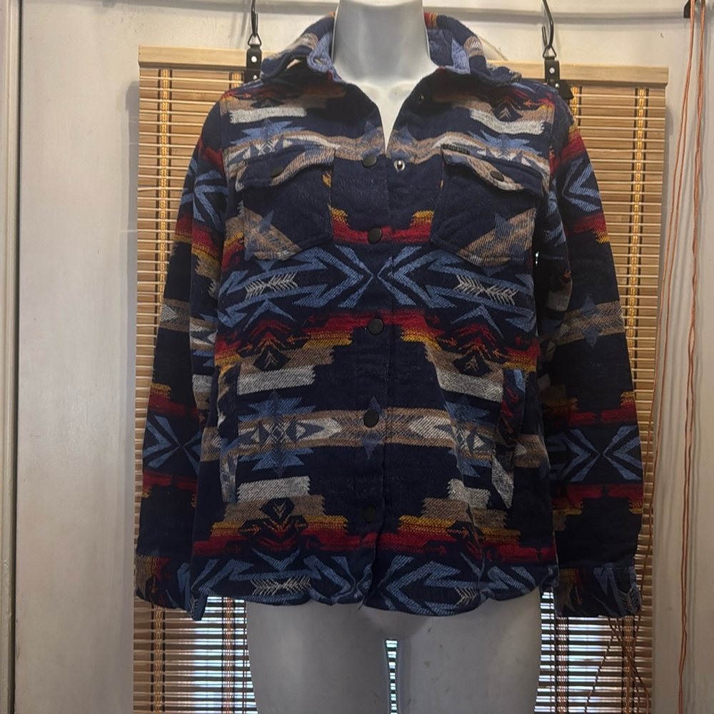ROCK&ROLL Denim Multicolor Women's Shacket M